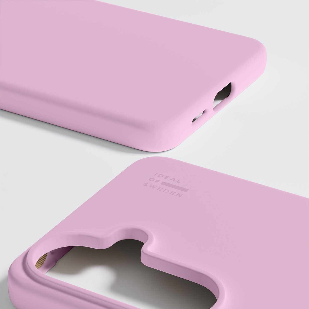 Ideal of Sweden — Étui en silicone compatible avec aimants pour Samsung Galaxy S26+ — Bubblegum rose