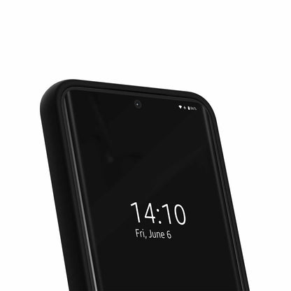 Ideal of Sweden Silicone Case Compatible w/Magnets Black for Samsung Galaxy S26