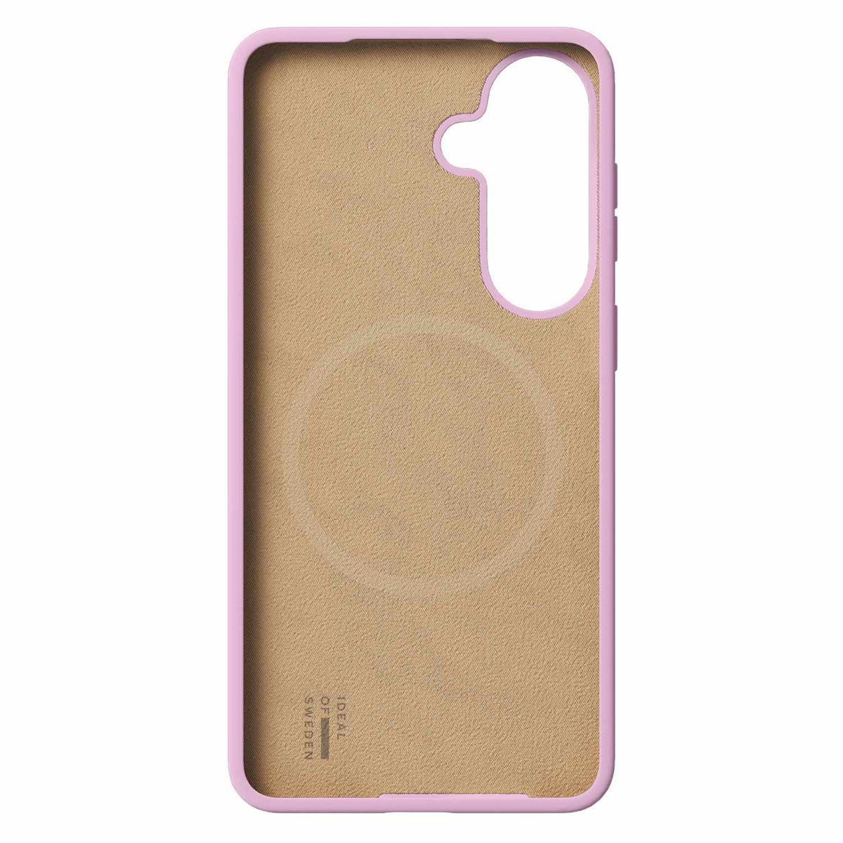 Ideal of Sweden Silicone Case Compatible w/Magnets Bubblegum Pink for Samsung Galaxy S26