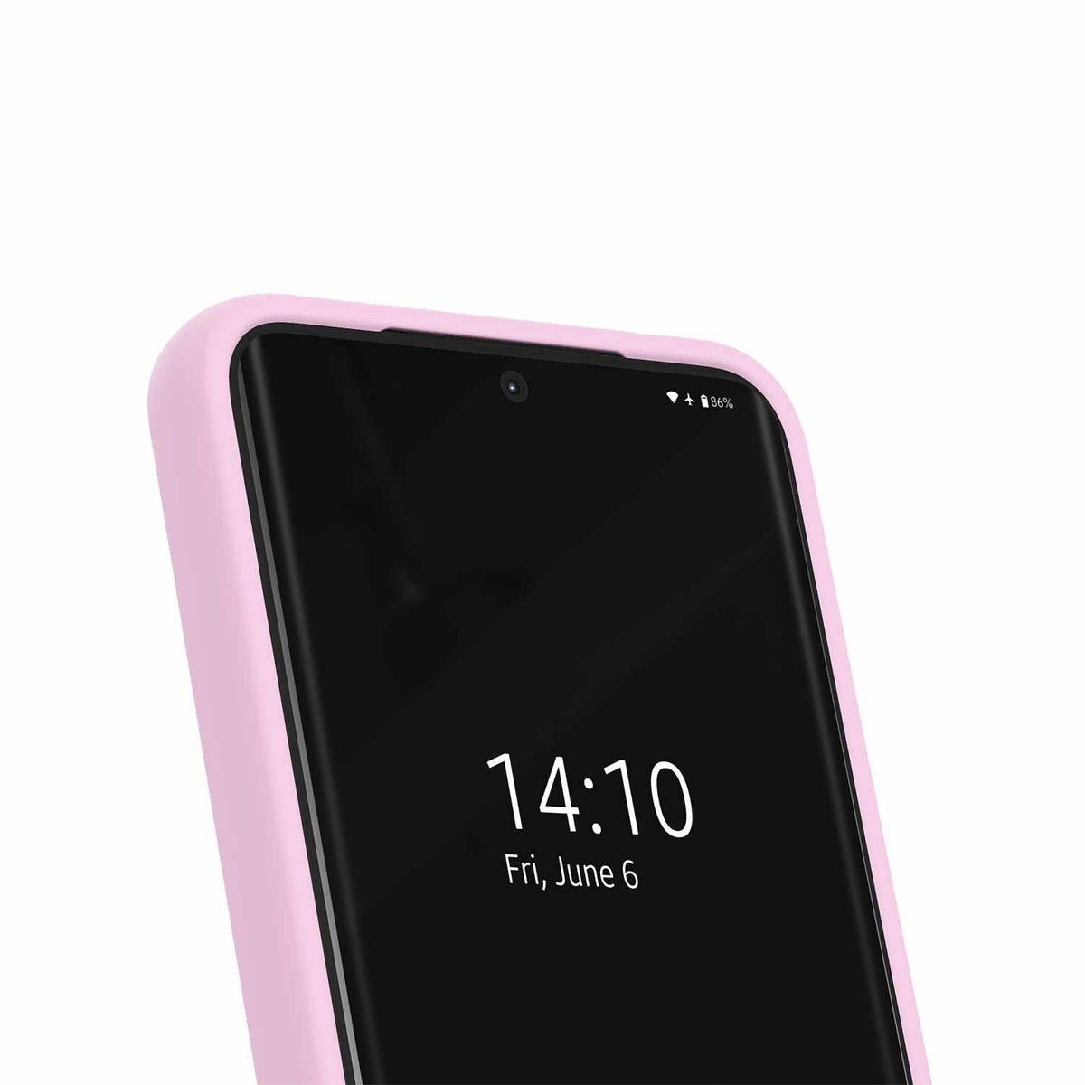 Ideal of Sweden Silicone Case Compatible w/Magnets Bubblegum Pink for Samsung Galaxy S26