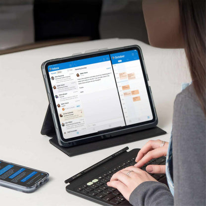 ZAGG Pro Keys 2 Folio Case w/Detachable Wireless Keyboard Black for iPad Air 11 6th Gen/iPad Air 5th/iPad Air 4th Gen