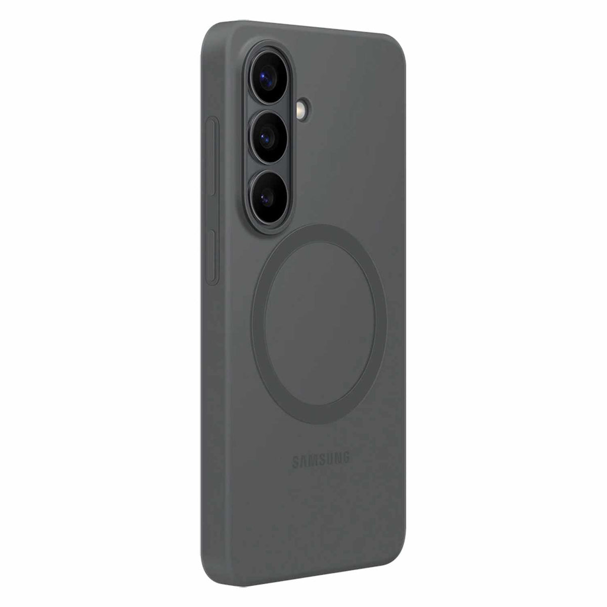 Samsung — Étui en silicone avec aimants pour Samsung Galaxy S26+ — noir