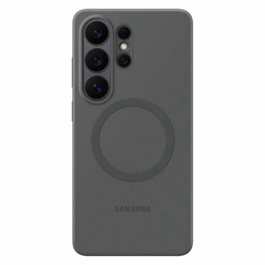 Samsung — Étui en silicone avec aimants pour Samsung Galaxy S26 Ultra — noir