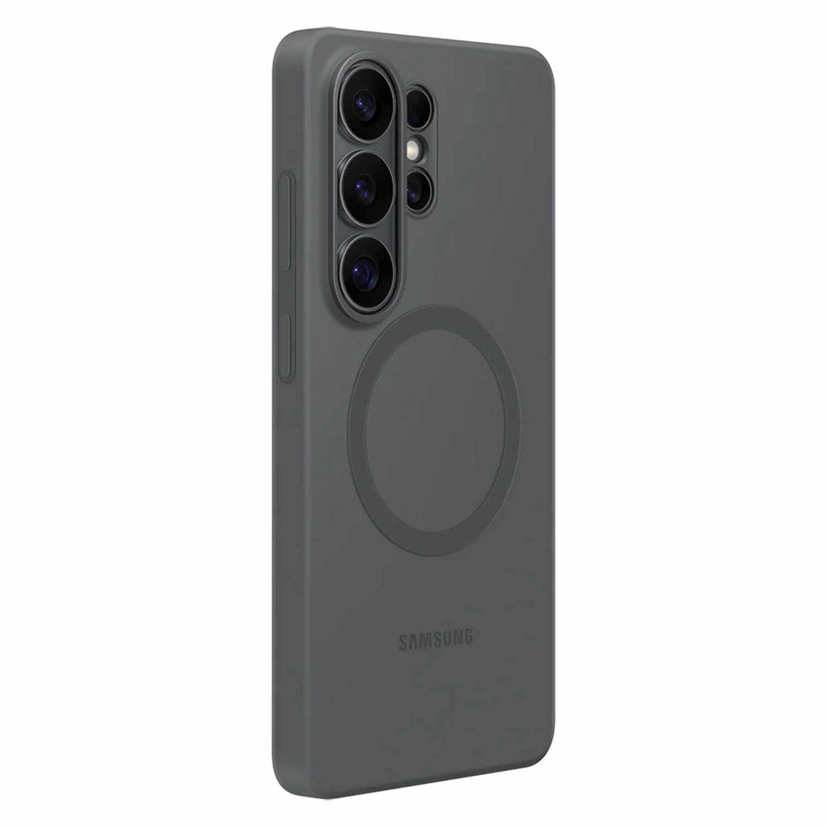 Samsung — Étui en silicone avec aimants pour Samsung Galaxy S26 Ultra — noir