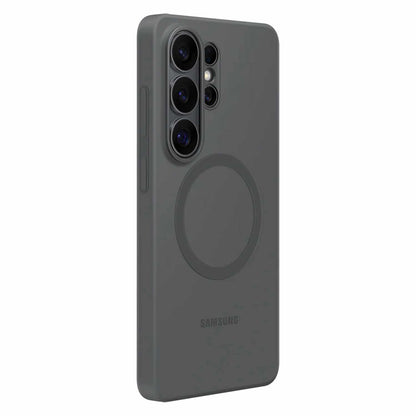 Samsung — Étui en silicone avec aimants pour Samsung Galaxy S26 Ultra — noir