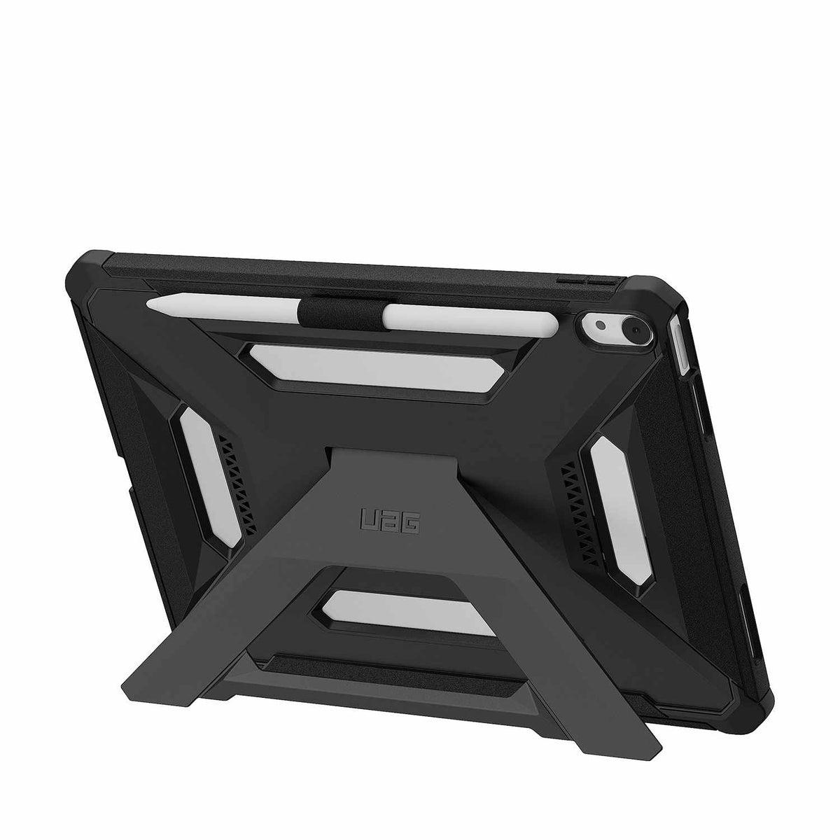 UAG Scout+ Case with Kickstand Black for iPad Air 11 (M4) 2026 (8th Gen)/Air 11 (M3) 2025 (7th Gen)/Air 11 (M2) 2024 (6th Gen)