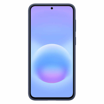 Samsung — Étui en silicone pour Samsung Galaxy A57 5G — foncé bleu