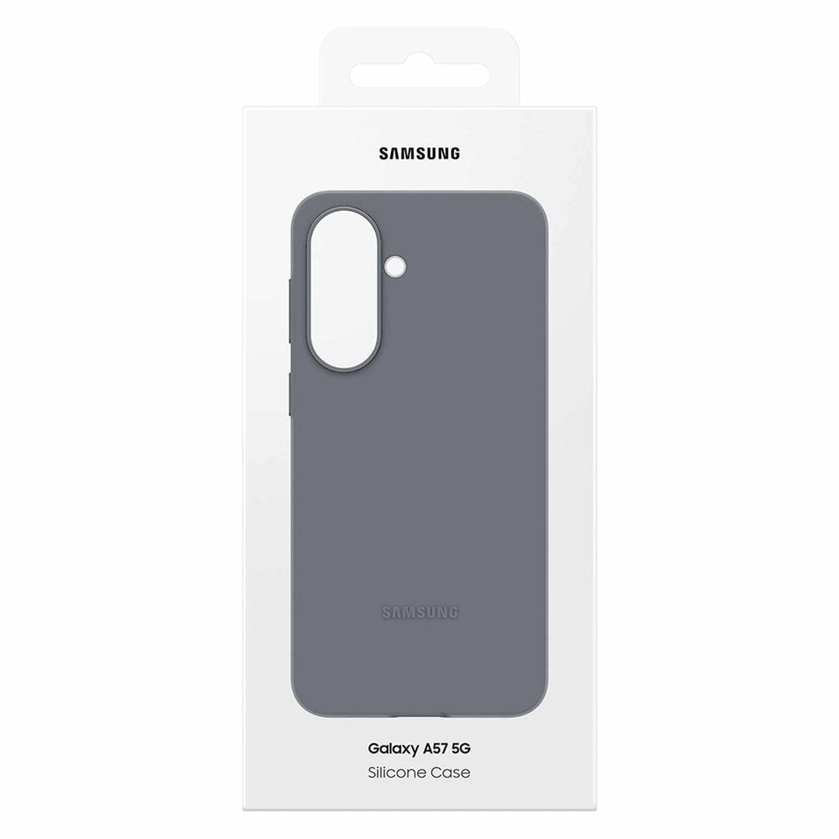 Samsung — Étui en silicone pour Samsung Galaxy A57 5G — foncé bleu