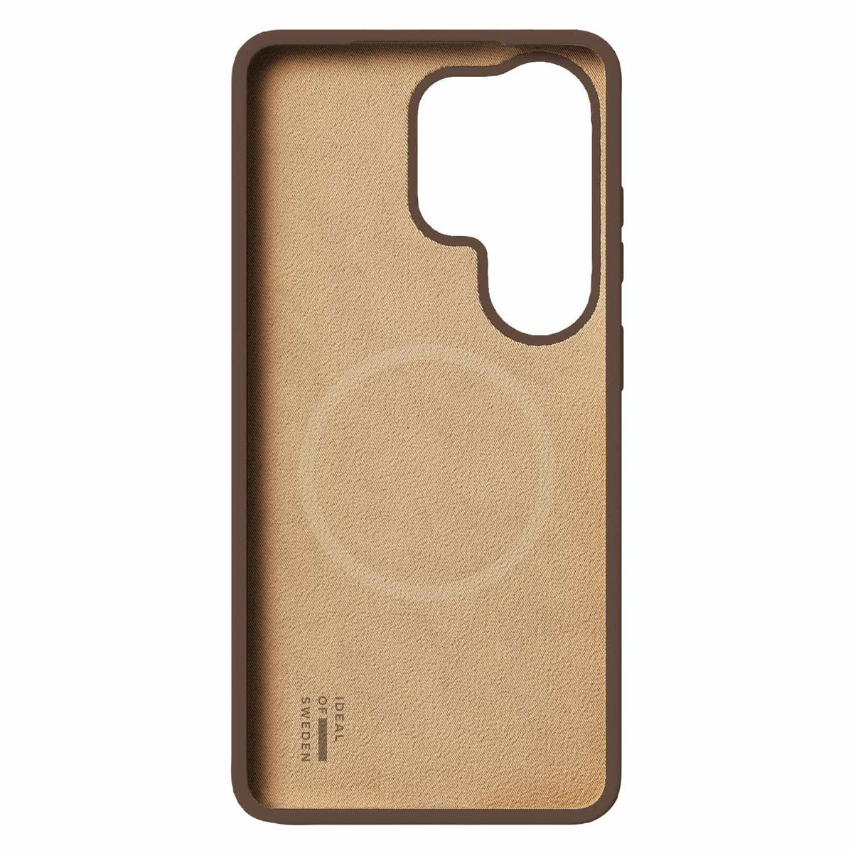 Ideal of Sweden — Étui en silicone avec aimants pour Samsung Galaxy S26 Ultra — Mocha Mousse