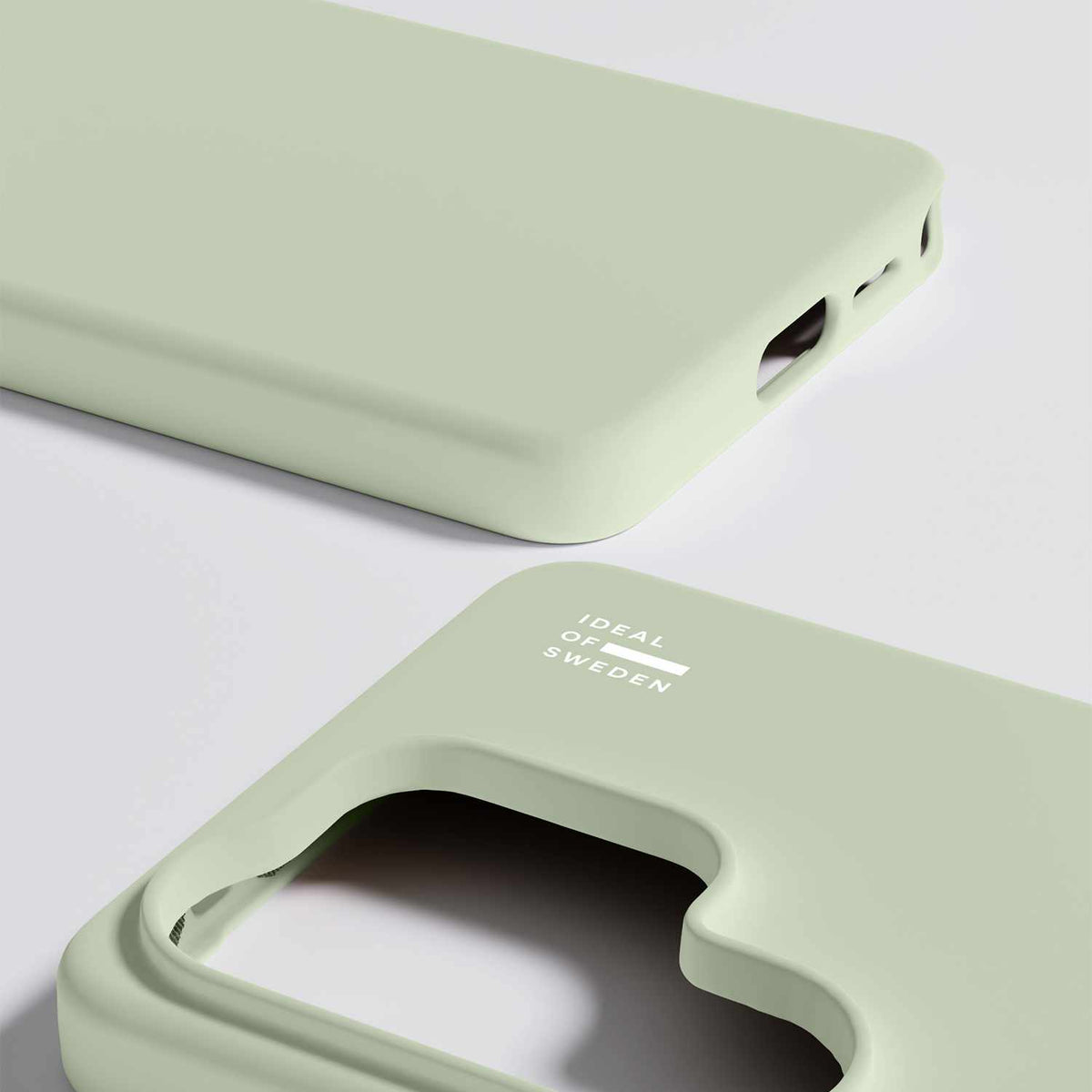 Ideal of Sweden — Étui en silicone avec aimants pour Samsung Galaxy S26 Ultra — Sage vert