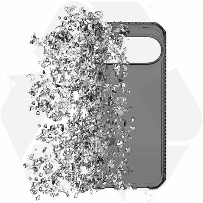 ITSKINS Spectrum_R — Étui transparent pour Google Pixel 11/11 Pro/10/10 Pro — Smoke