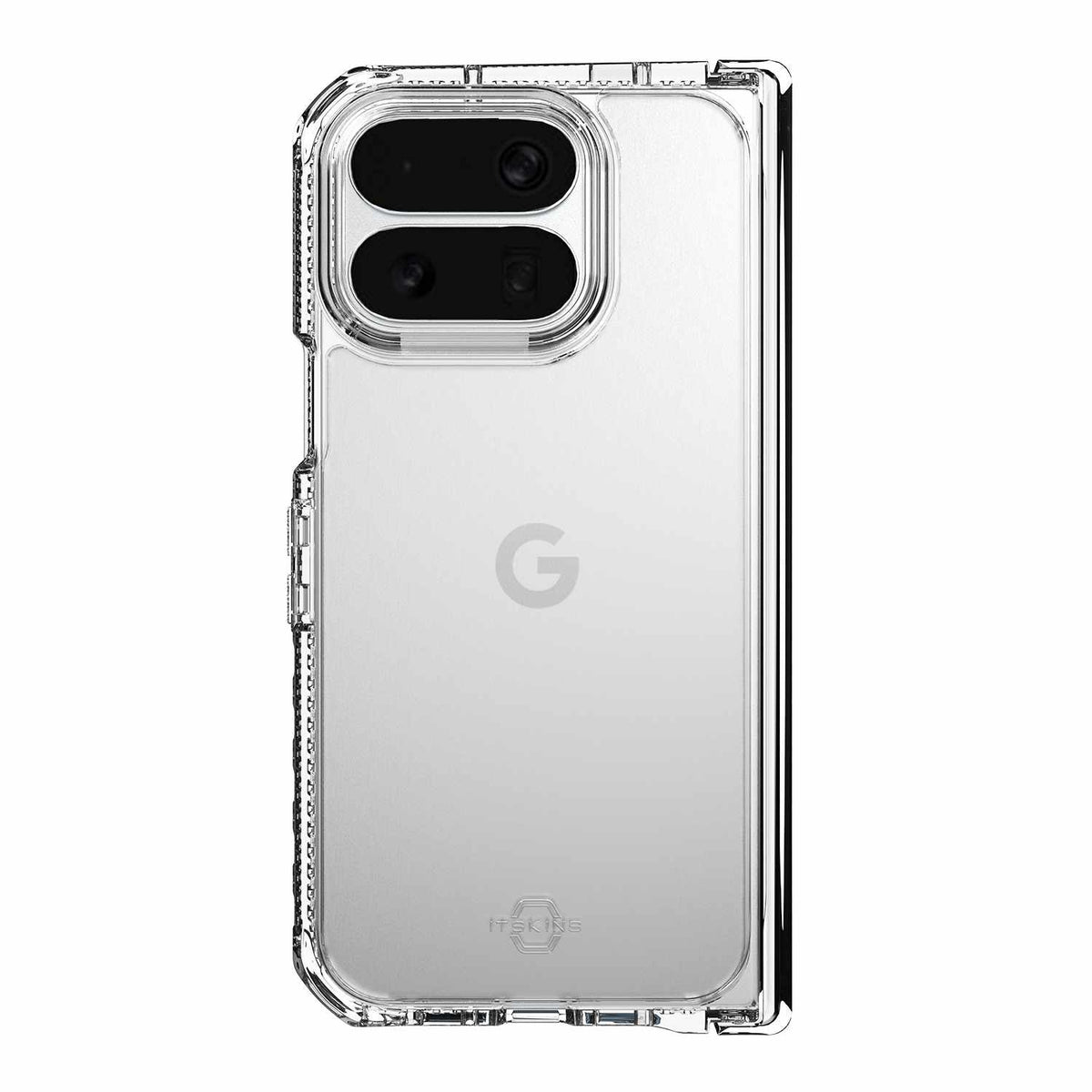 ITSKINS Hybrid_R — Étui avec charnière transparent avec MagSafe pour Google Pixel 11 Pro Fold