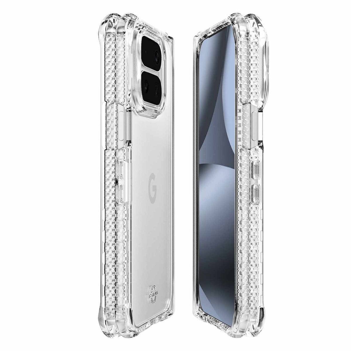 ITSKINS Hybrid_R — Étui avec charnière transparent avec MagSafe pour Google Pixel 11 Pro Fold