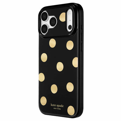 Kate Spade Protective MagSafe Case Metallic Classic Dot for iPhone 18 Pro/17 Pro