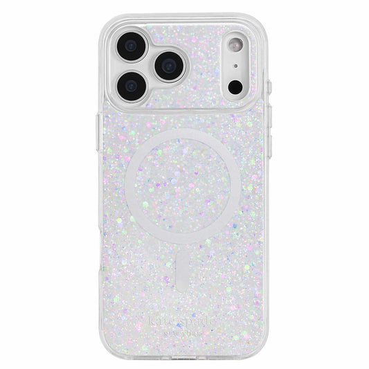 Kate Spade Protective MagSafe Case Chunky Glitter Iridescent for iPhone 18 Pro Max/17 Pro Max