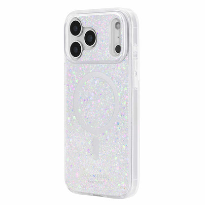 Kate Spade Protective MagSafe Case Chunky Glitter Iridescent for iPhone 18 Pro Max/17 Pro Max