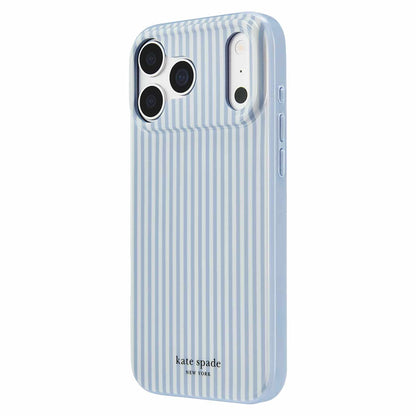 Kate Spade Protective MagSafe Case Stripe Diamond Blue for iPhone 18 Pro Max/17 Pro Max