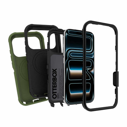 OtterBox Defender Pro MagSafe Case w/Extra Slipcover Black/Ponderosa Peak for iPhone 18 Pro/17 Pro in Bulk Packaging