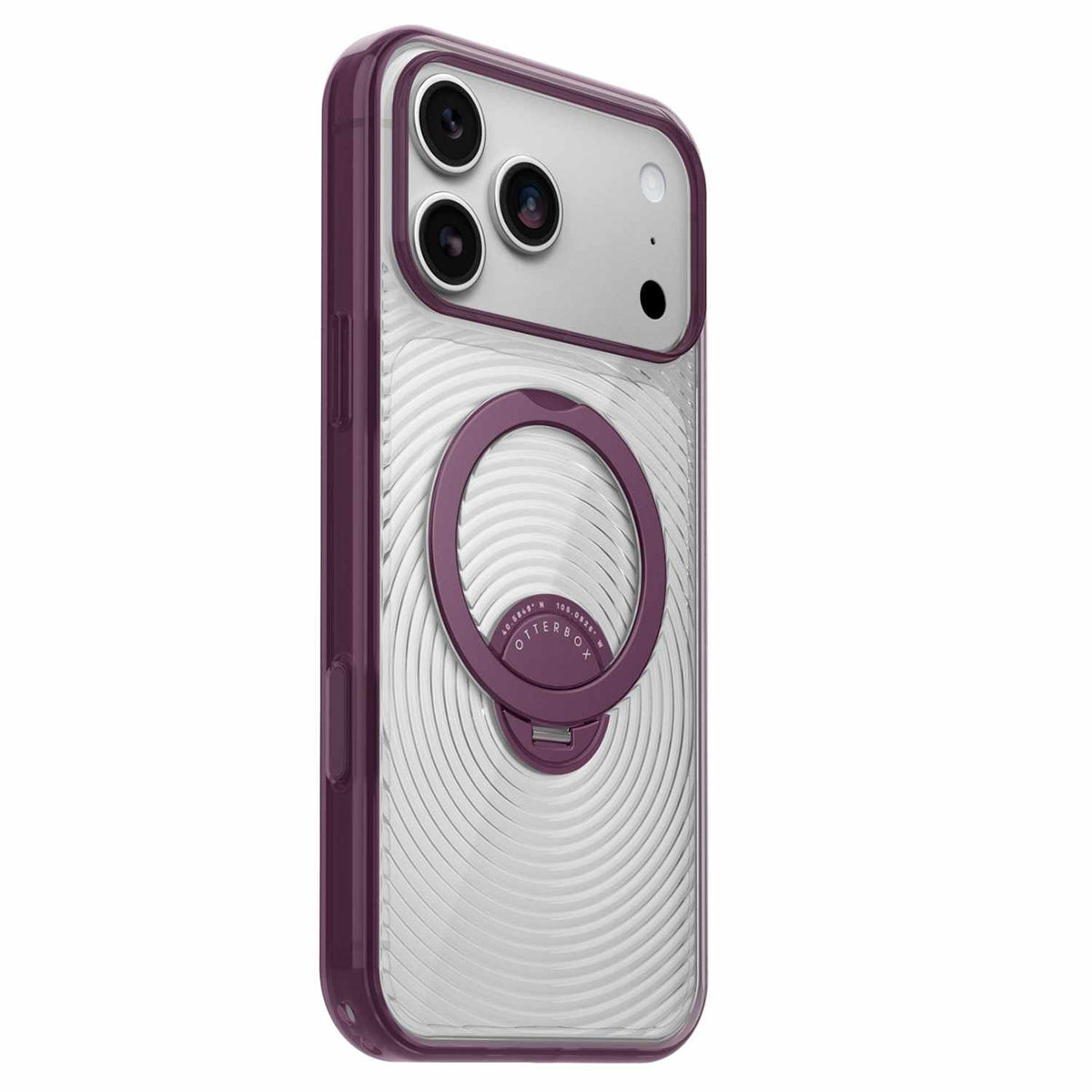 OtterBox Symmetry Stand — Étui MagSafe pour iPhone 18 Pro Max/17 Pro Max — Vinum violet