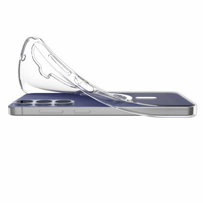 Spigen Crystal Flex MagFit transparent blanc pour Samsung Galaxy S26 FE