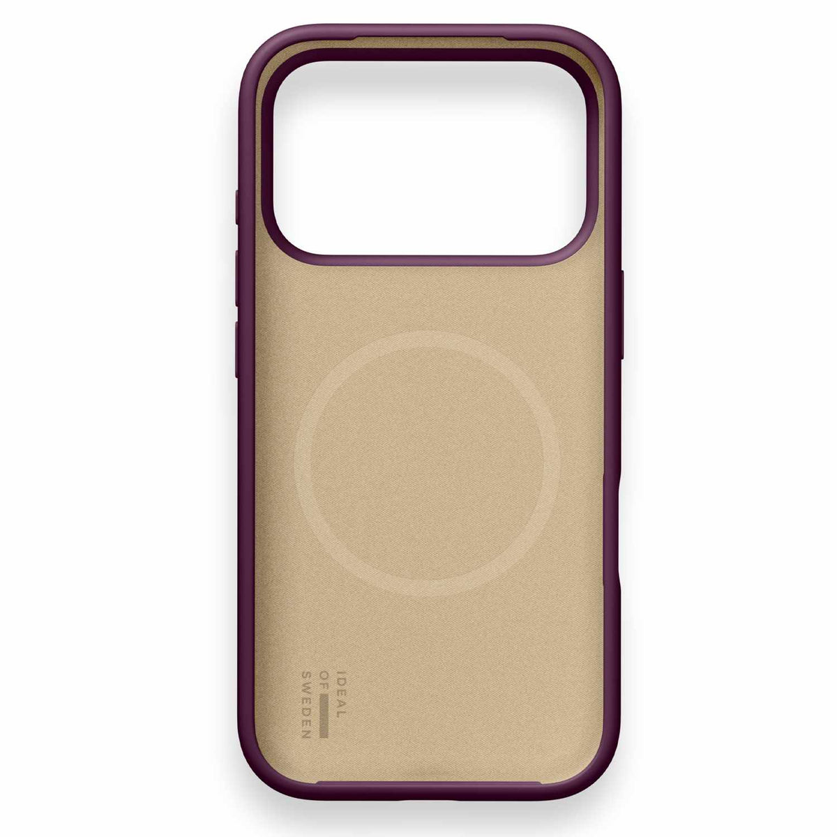 Ideal of Sweden souple Swirl — Étui MagSafe pour iPhone 18 Pro/17 Pro — Velvet prune