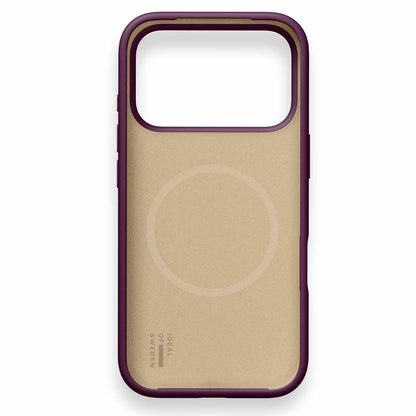 Ideal of Sweden souple Swirl — Étui MagSafe pour iPhone 18 Pro/17 Pro — Velvet prune