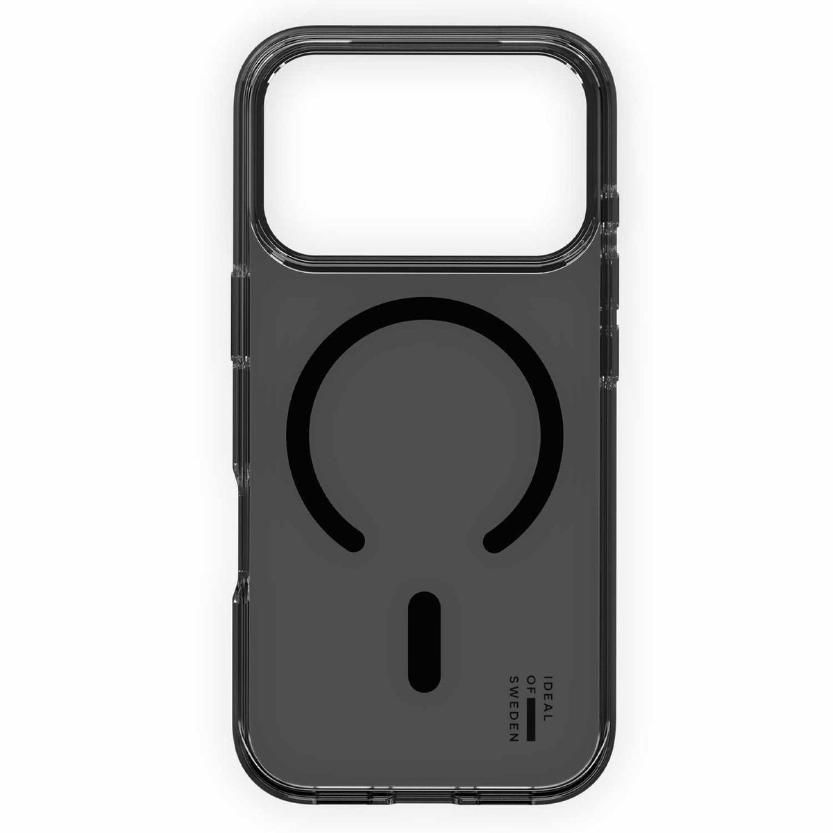 Ideal of Sweden — Étui transparent MagSafe pour iPhone 18 Pro Max/17 Pro Max — Tinted noir