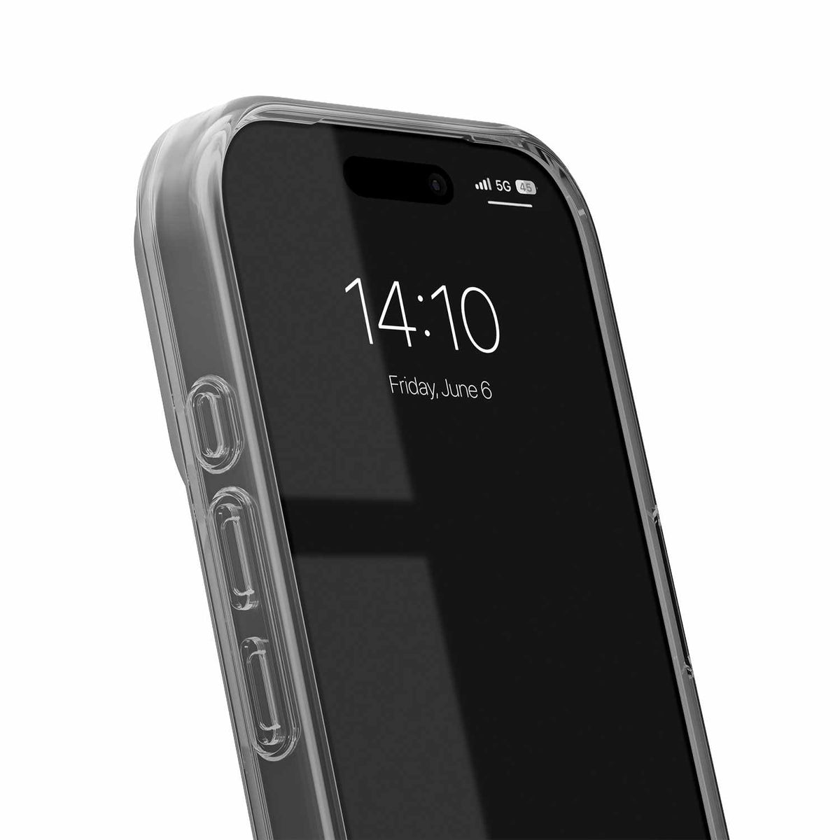 Ideal of Sweden — Étui transparent MagSafe pour iPhone 18 Pro Max/17 Pro Max — Tinted noir