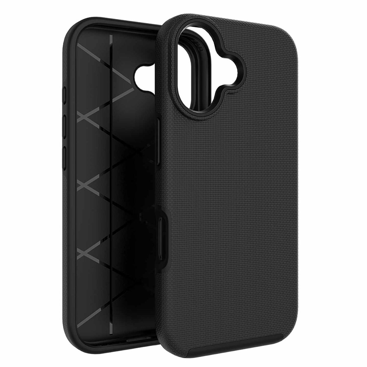 Blu Element Armour — Étui robuste MagSafe pour iPhone 17 en emballage en vrac — noir