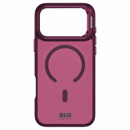 Blu Element Chromatic Kick MagSafe Case Burgundy for iPhone 18 Pro/17 Pro