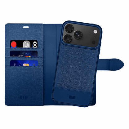 Blu Element Folio 2-in-1 Case Lazuli Blue for iPhone 18 Pro Max/17 Pro Max