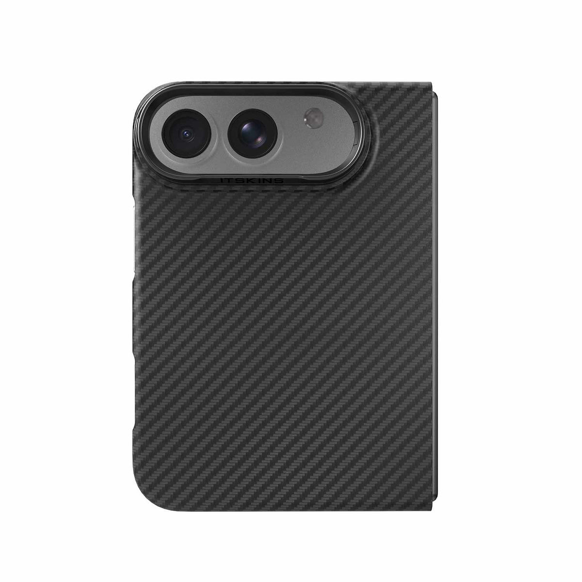 ITSKINS Supreme_R Eclipse Support — Étui MagSafe pour iPhone Duo — noir