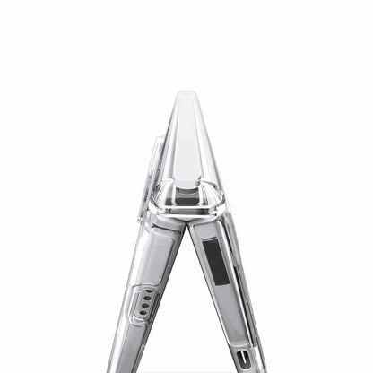 Spigen Crystal Hybrid Pro — Étui MagFit pour iPhone Duo — transparent blanc