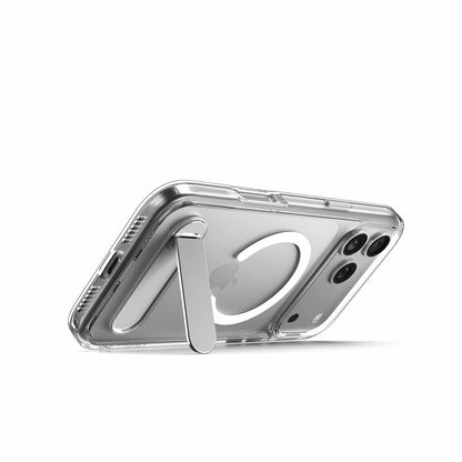 Spigen Slim Armor Essential S — Étui MagFit pour iPhone 18 Pro/17 Pro — Crystal transparent