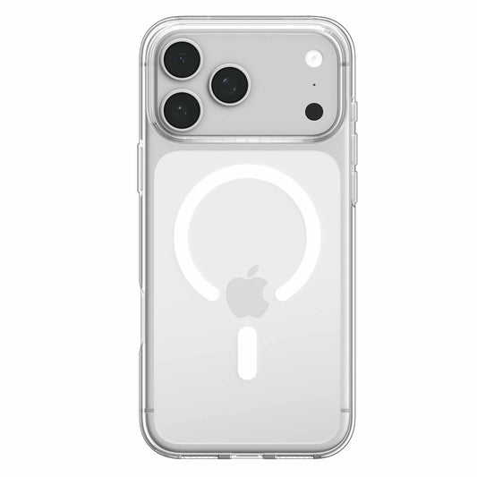 Spigen Crystal Flex MagFit Case Clear White for iPhone 18 Pro/17 Pro