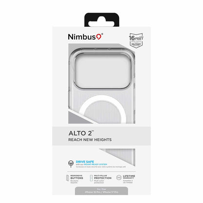 Nimbus9 Alto 2 MagSafe Case Clear for iPhone 18 Pro/17 Pro