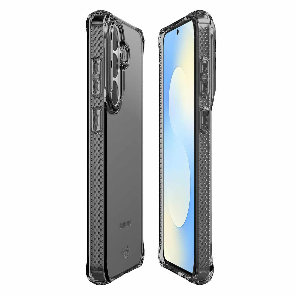 ITSKINS Spectrum_R Clear Case Smoke for Samsung Galaxy S26 FE/Galaxy S25 FE