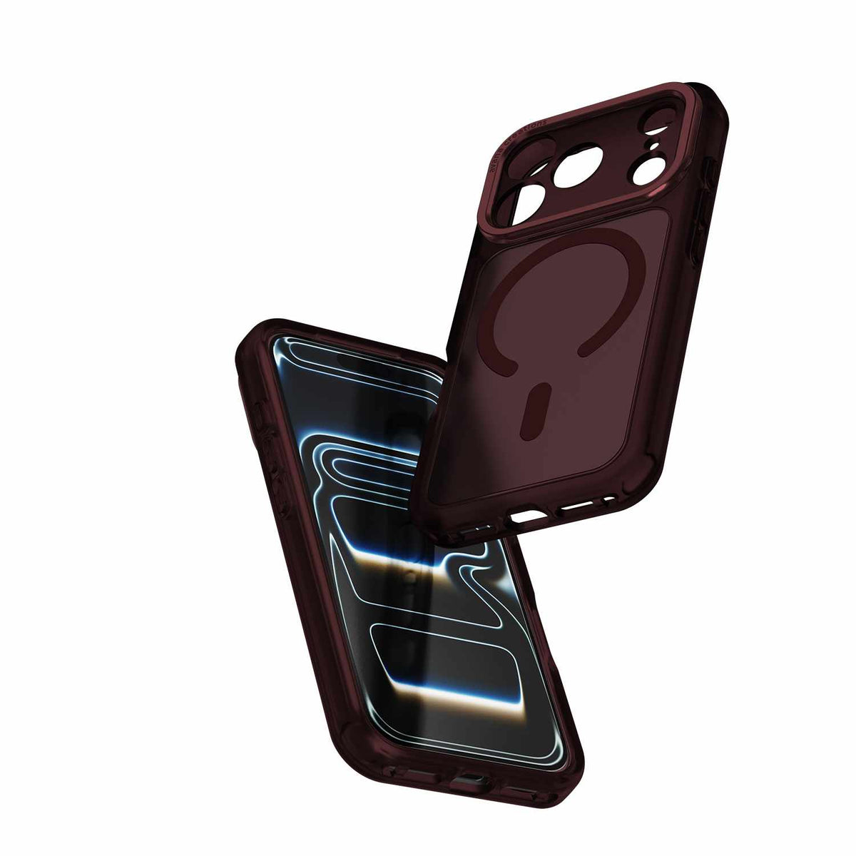 Avana Blush — Étui MagSafe pour iPhone 18 Pro/17 Pro — prune