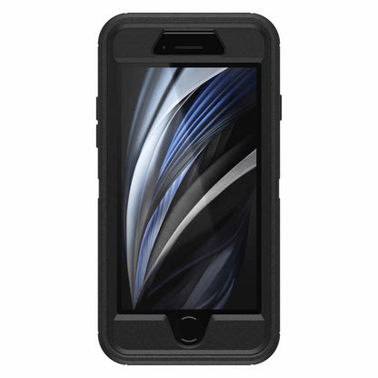 OtterBox Defender — Étui avec Porte-étui pour iPhone SE/8/7 en emballage en vrac — noir