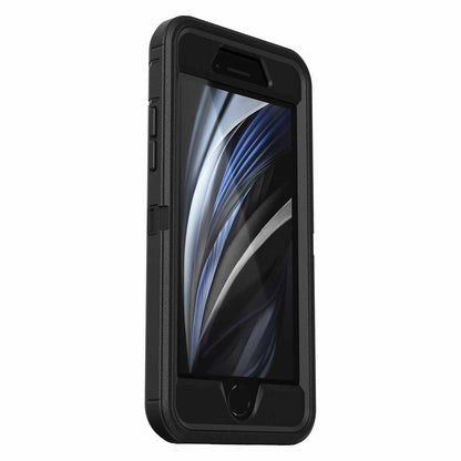 OtterBox Defender — Étui avec Porte-étui pour iPhone SE/8/7 en emballage en vrac — noir
