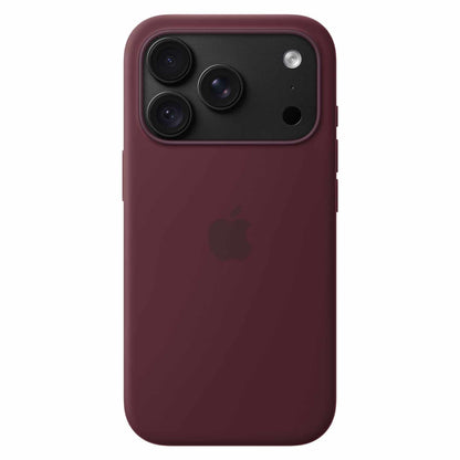 Apple Silicone Case with MagSafe Burgundy for iPhone 18 Pro