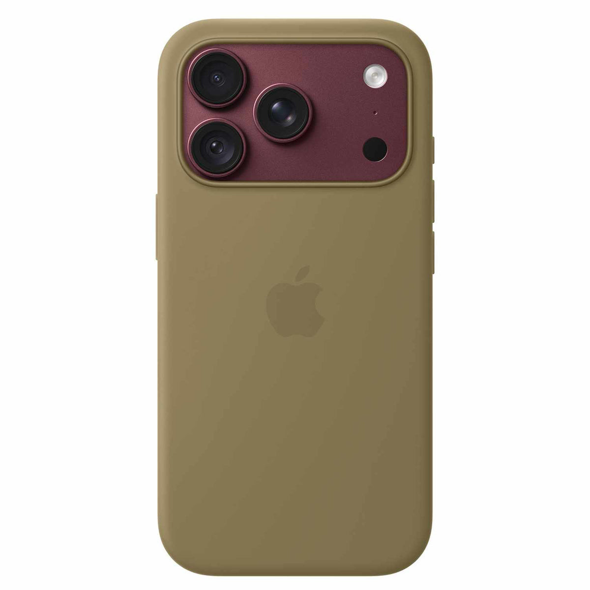Apple Silicone Case with MagSafe Olive for iPhone 18 Pro