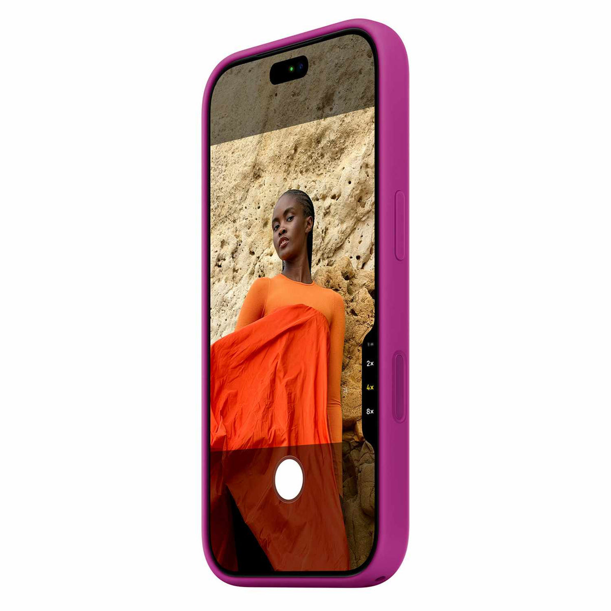 Apple Silicone Case with MagSafe Magenta for iPhone 18 Pro Max