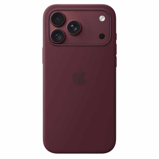 Apple Silicone Case with MagSafe Burgundy for iPhone 18 Pro Max
