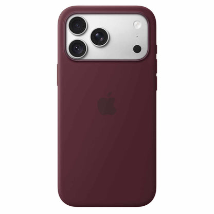 Apple Silicone Case with MagSafe Burgundy for iPhone 18 Pro Max