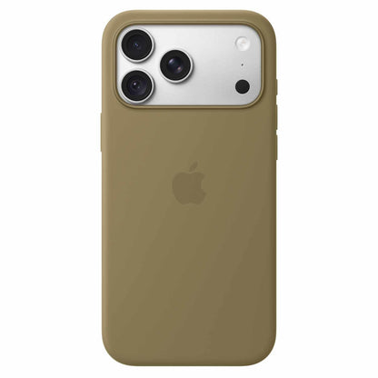 Apple Silicone Case with MagSafe Olive for iPhone 18 Pro Max