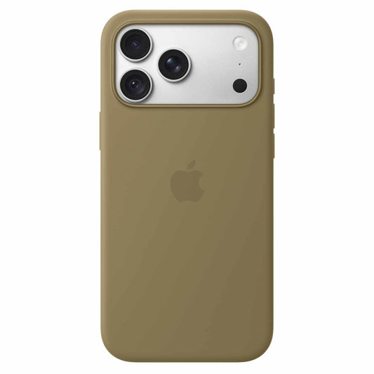 Apple Silicone Case with MagSafe Olive for iPhone 18 Pro Max