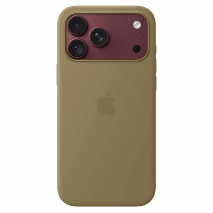 Apple Silicone Case with MagSafe Olive for iPhone 18 Pro Max