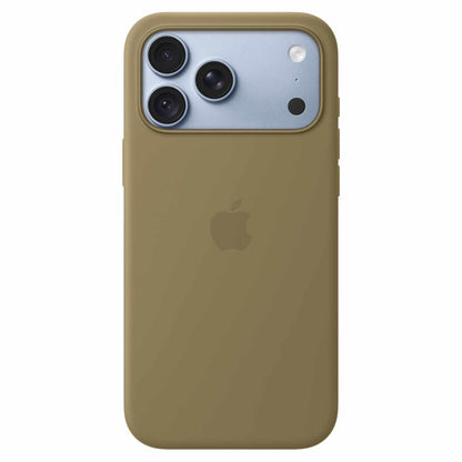 Apple Silicone Case with MagSafe Olive for iPhone 18 Pro Max