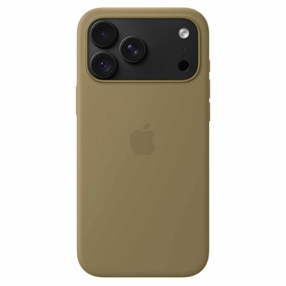 Apple Silicone Case with MagSafe Olive for iPhone 18 Pro Max
